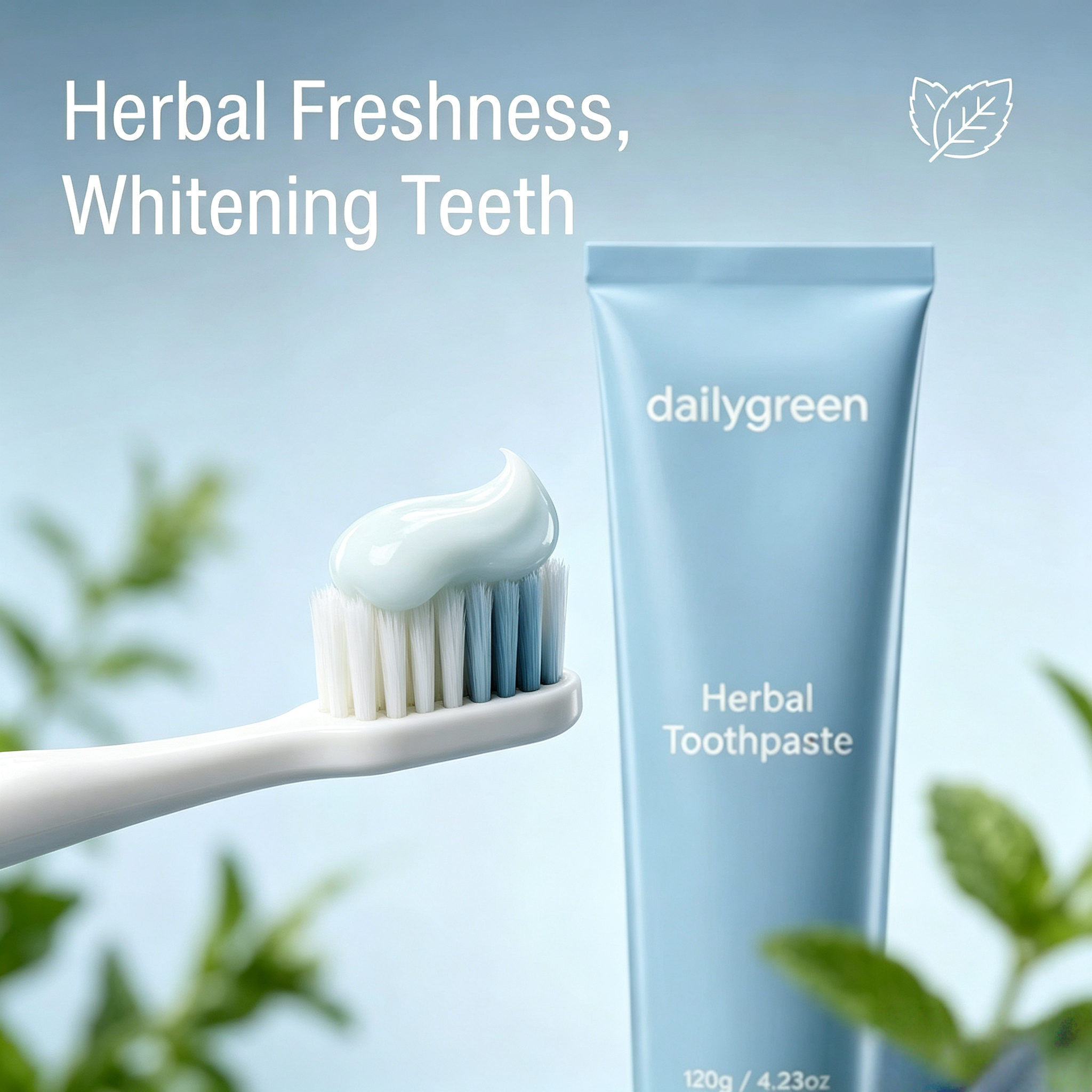 Natural Herbal Toothpaste